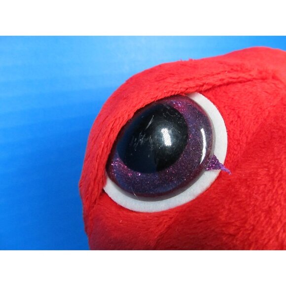First & Main Red Plush Turtle Stuffed Animal With Heart Pattern Shell V-Day - Picture 2 of 8